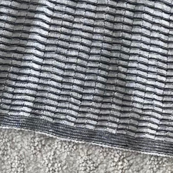 Eileen Fisher Open-Front Lightweight Linen Cardigan Cream/Black Size Small - Picture 14 of 14